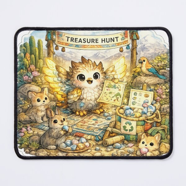 Item preview, Bird's Treasure Hunt Adventure designed and sold by Candlelit Catastrophes.