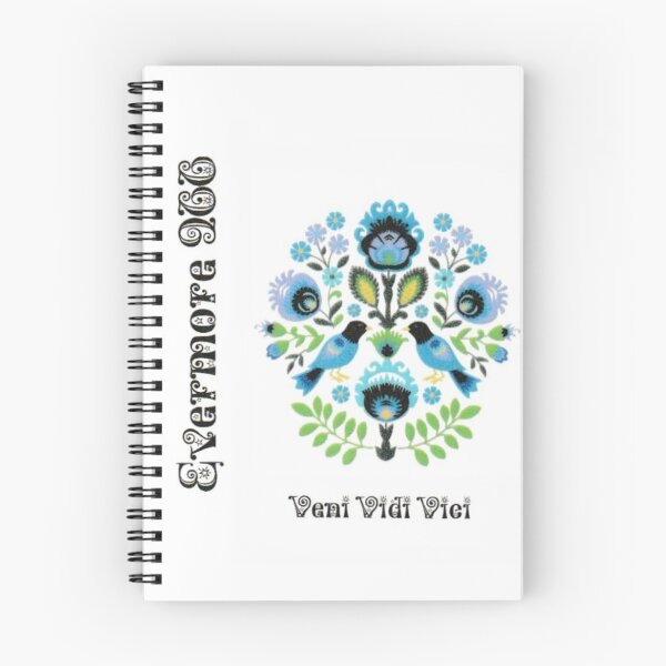 Item preview,  EVERMORE966, VENI VIDI VICI- POLISH FOLK ART, BLUEBIRDS, WILDFLOWERS- WYCINANKI designed and sold by V3GFX.