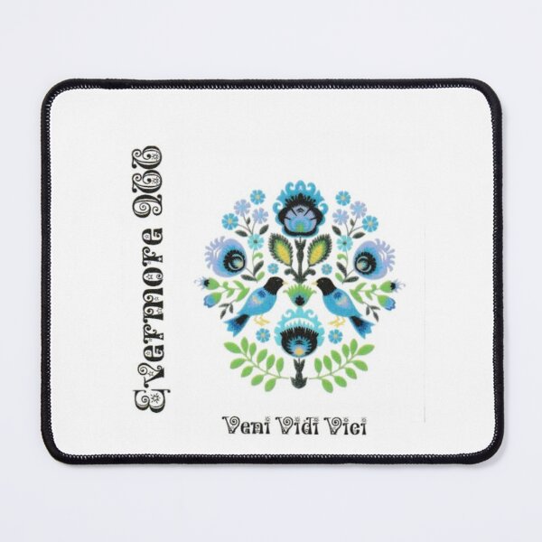 Item preview,  EVERMORE966, VENI VIDI VICI- POLISH FOLK ART, BLUEBIRDS, WILDFLOWERS- WYCINANKI designed and sold by V3GFX.