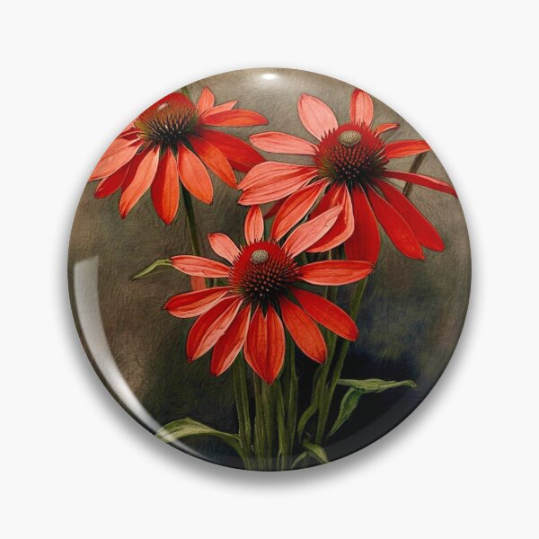 Item preview, Red Echinacea designed and sold by ©Janis Zroback.