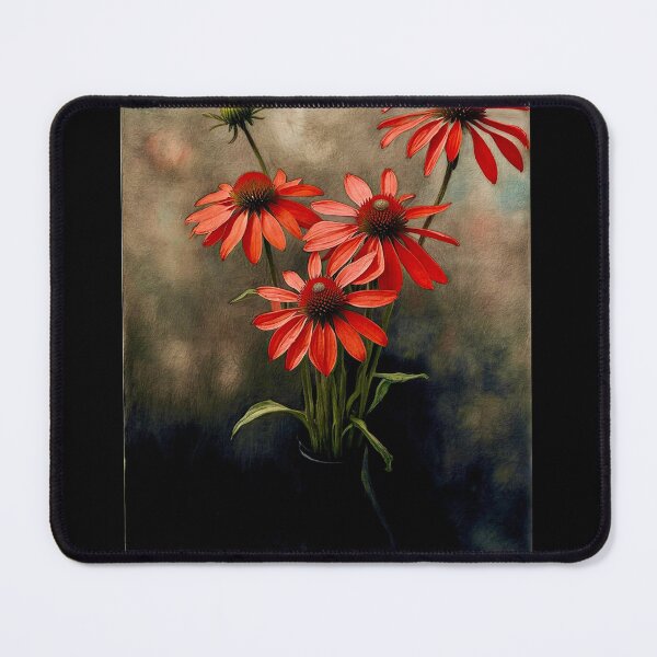 Item preview, Red Echinacea designed and sold by ©Janis Zroback.