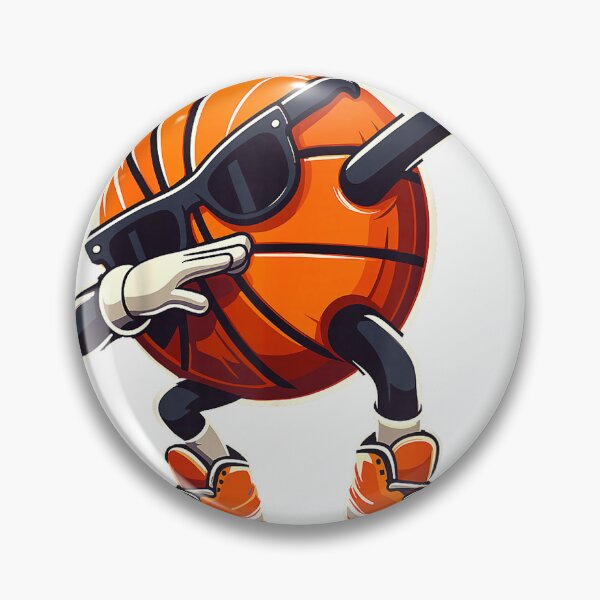 Item preview, Dabbing Basketball Ball with Sunglasses Funny Basketball T-Shirt designed and sold by kevincuellar.