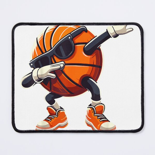 Item preview, Dabbing Basketball Ball with Sunglasses Funny Basketball T-Shirt designed and sold by kevincuellar.