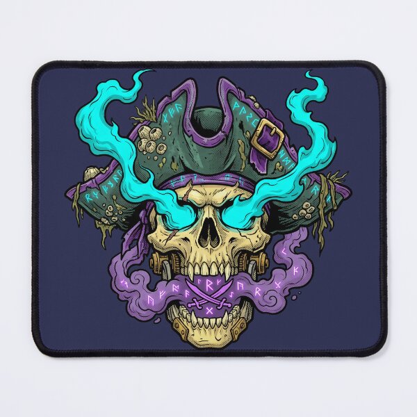 Item preview, ArtCursed Pirate Skull Spectral Soul – Dark Fantasy Art designed and sold by PerfectTerrible.