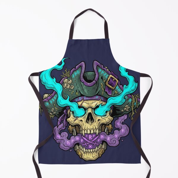 Item preview, ArtCursed Pirate Skull Spectral Soul – Dark Fantasy Art designed and sold by PerfectTerrible.