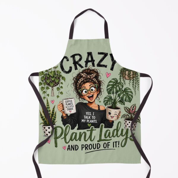 Item preview, Crazy Plant Lady and Proud of It | Funny Plant Lover Gift | Plant Mom Design | Houseplant Lover | Coffee Plants and Chaos designed and sold by The Salted Lime Cape Cod .