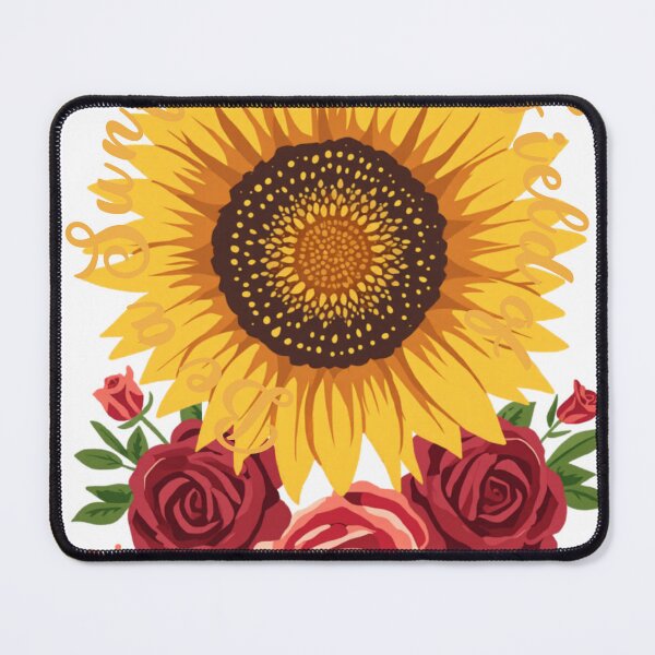 Item preview, Be a Sunflower in a Field of Roses - Inspirational Wildflower Tee designed and sold by RedRubyBubble.