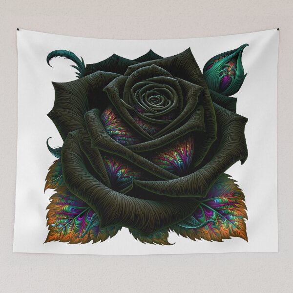 Item preview, The Obsidian Psyche Rose designed and sold by bloorose.