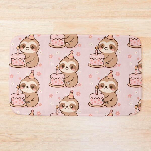 Item preview, Cute Birthday Sloth designed and sold by Ghost on Toast.