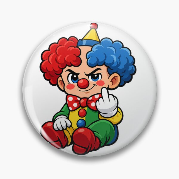 Item preview, Middle Finger Clown Baby designed and sold by UNK-Fatigues.