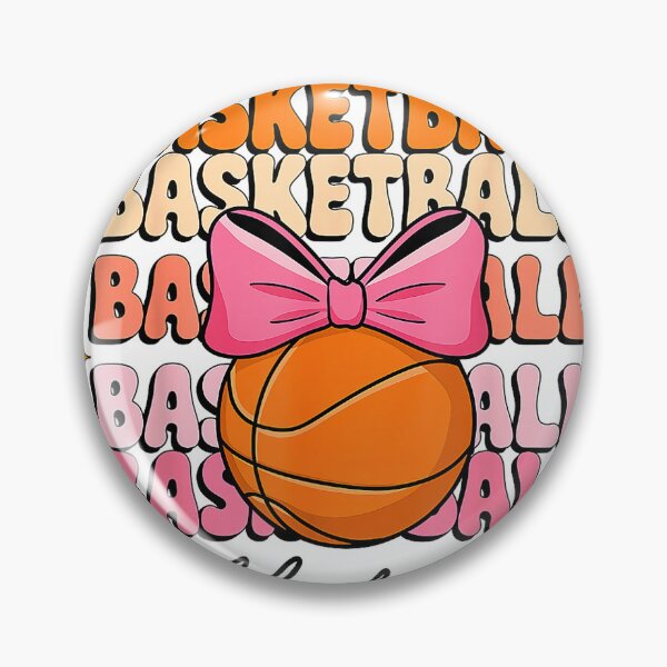 Item preview, Groovy Basketball Girl Women Coquette Bow Basketball All Day T-Shirt designed and sold by kevincuellar.