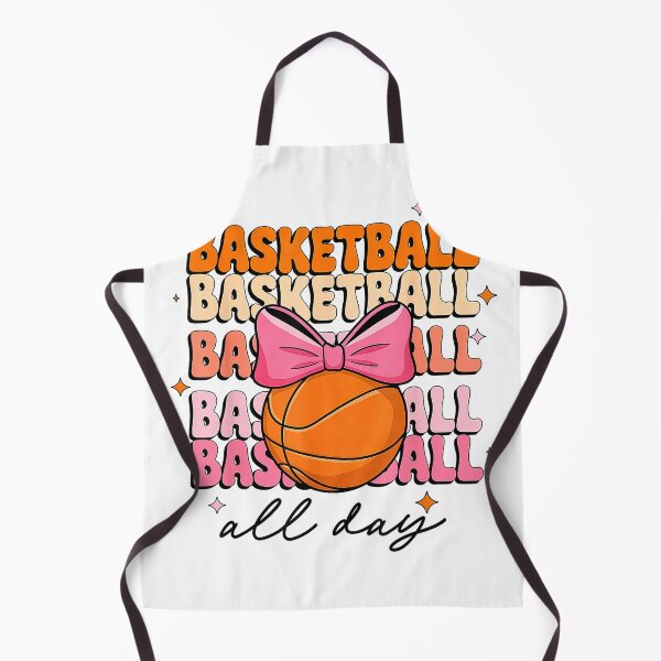 Item preview, Groovy Basketball Girl Women Coquette Bow Basketball All Day T-Shirt designed and sold by kevincuellar.