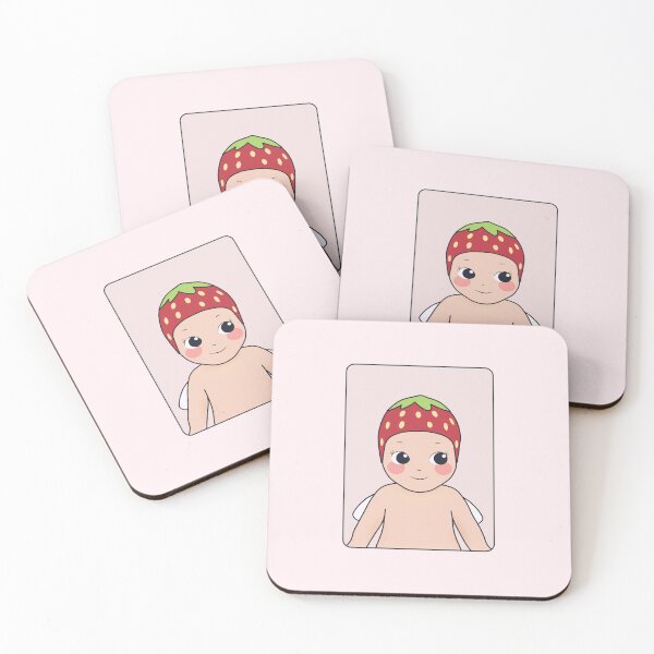 Item preview, strawberry sonny angel art designed and sold by MoTaraDesigns.
