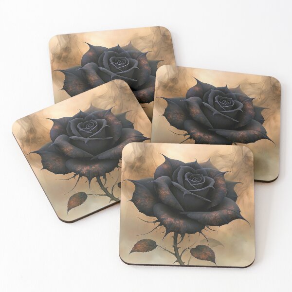 Item preview, The Gilded Onyx Bramble designed and sold by bloorose.