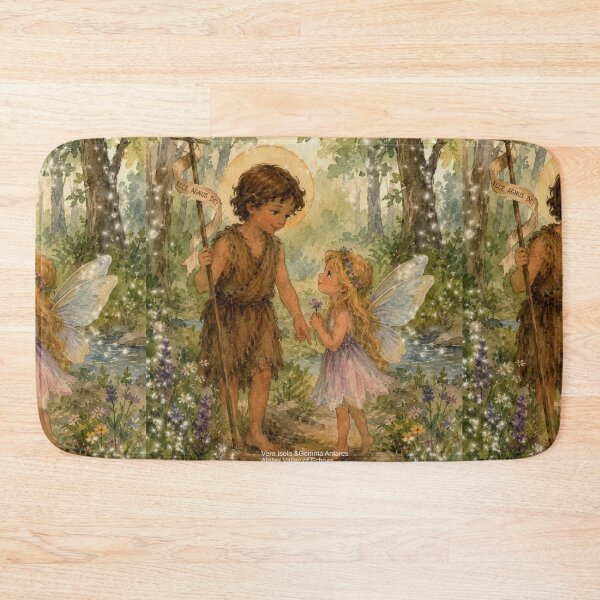 Item preview, Saint John the Baptist and the Golden Forest Fairy designed and sold by Art7Dimension.