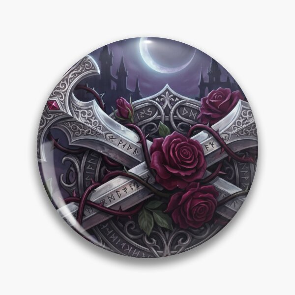 Item preview, Daggers And Roses Dark Fantasy Bookish Reader designed and sold by MintedMinds.