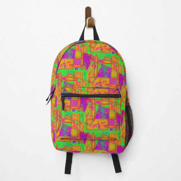 Item preview, Neon Hues Geometric Design Pattern designed and sold by RAHKELROYSUM.