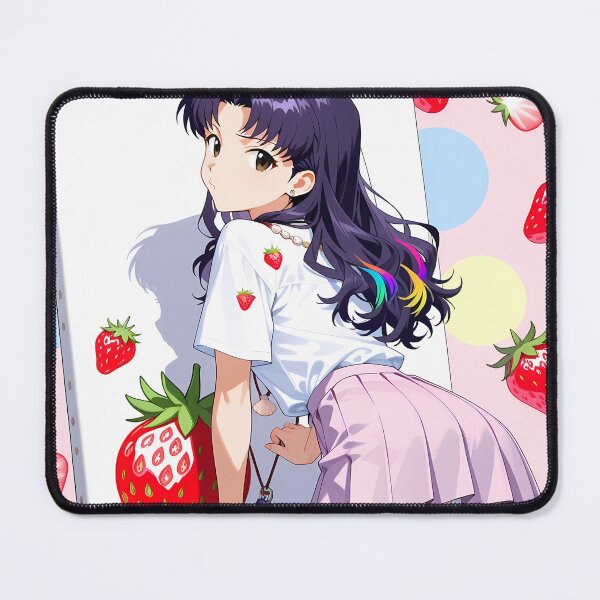 Item preview, Misato Katsuragi Neon Genesis Evangelion Strawberry Pop Studio designed and sold by justnickthings.