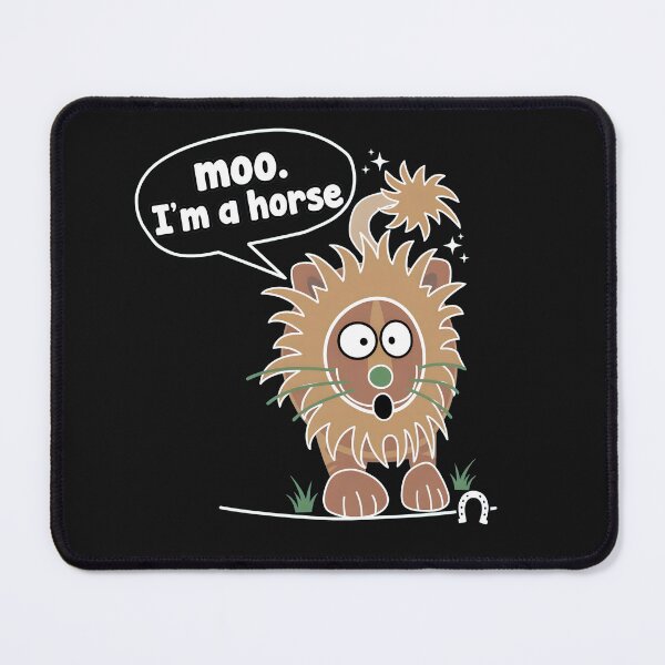 Item preview, Moo Im A Horse Funny Animal Gag  designed and sold by MiniStars9897.