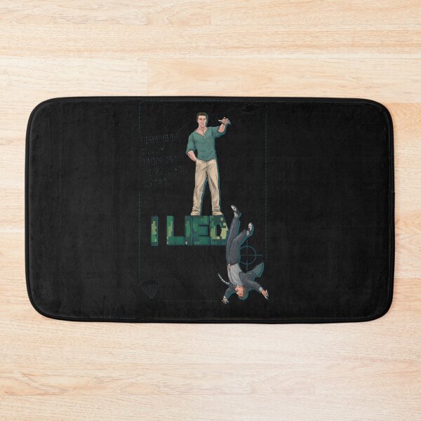 Item preview, Action Movie Quote Pixel Lie designed and sold by MiniStars9897.