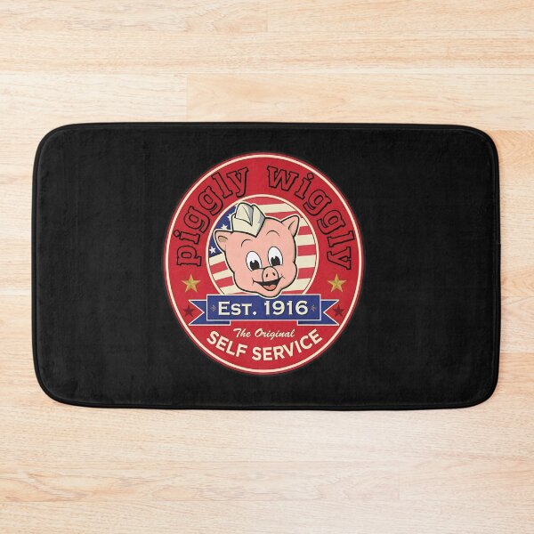 Item preview, Vintage Grocery Store Pig Mascot Badge designed and sold by MiniStars9897.