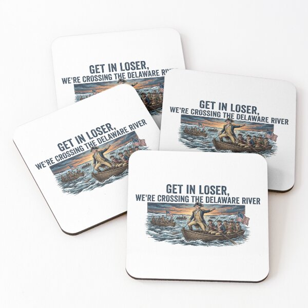 Item preview, Get in Loser, Were Crossing the Delaware River designed and sold by LightningJelly.
