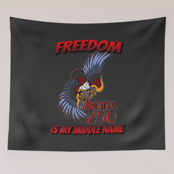 Item preview, Freedom is My Middle Name designed and sold by CiniDee Designs.
