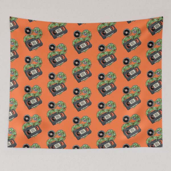 Item preview, Humorous VHS Tape Monday Morning Meeting Office Spooky designed and sold by RetroRewind Studio.