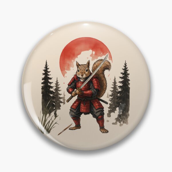 Item preview, Shogun Squirrel Warrior designed and sold by Peter Stawicki.