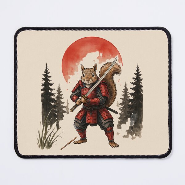 Item preview, Shogun Squirrel Warrior designed and sold by Peter Stawicki.