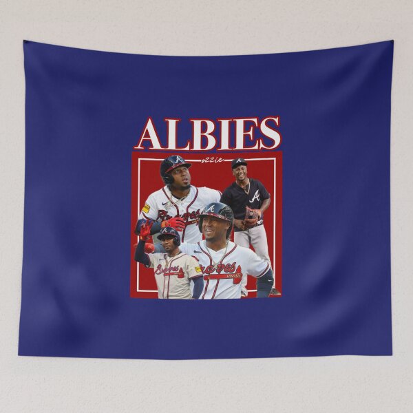 Item preview, ozzie albies retro design designed and sold by aksav.