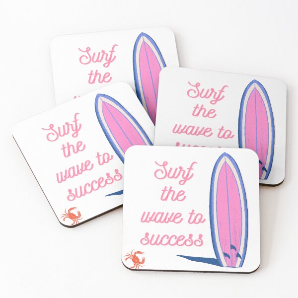 Item preview, inspiring cheerful saying surfboard! designed and sold by Lily & Bloom Boutique.