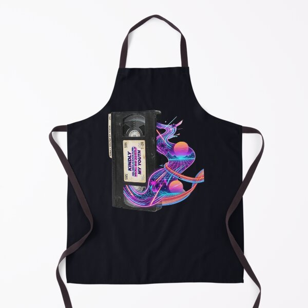 Item preview, Vintage Video Tape Kindly Rewind My Youth Synthwave designed and sold by RetroRewind Studio.