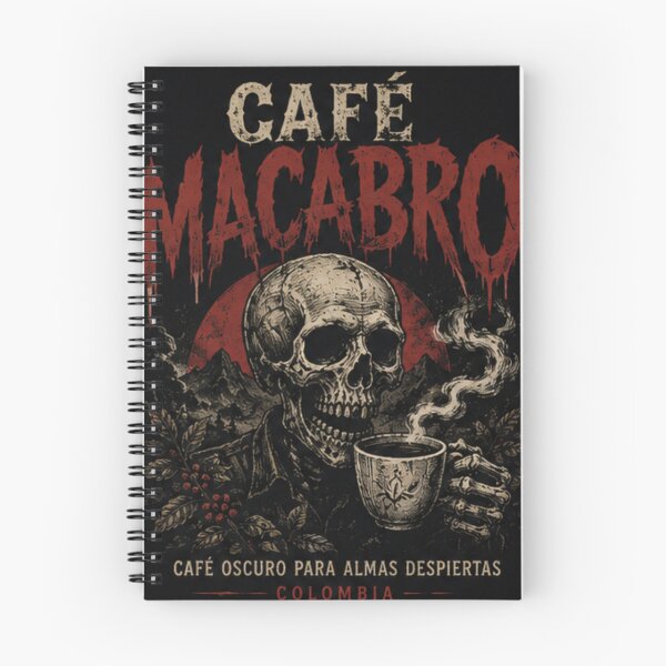 Item preview, Macabre Coffee Skull designed and sold by Leogonk.