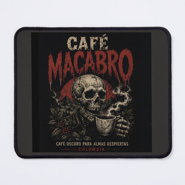 Item preview, Macabre Coffee Skull designed and sold by Leogonk.