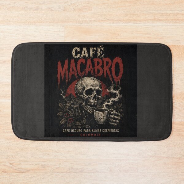 Item preview, Macabre Coffee Skull designed and sold by Leogonk.