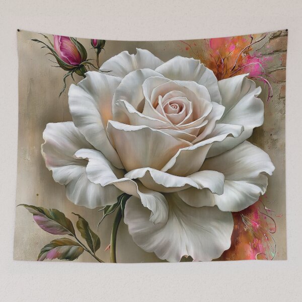 Item preview, The Alabaster Graffiti Bloom designed and sold by bloorose.