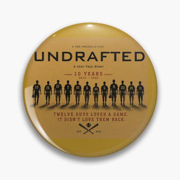 Item preview, 10th year anniversary Undrafted designed and sold by The Mazzello Mafia (We are Joe Mazzello fans.).