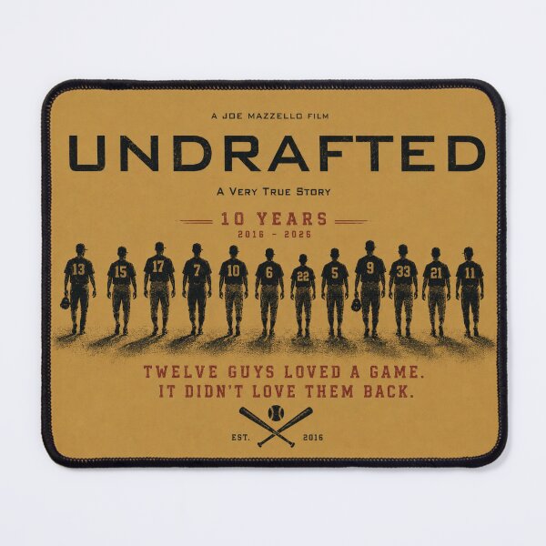 Item preview, 10th year anniversary Undrafted designed and sold by The Mazzello Mafia (We are Joe Mazzello fans.).