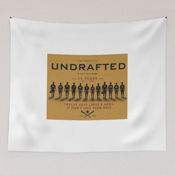 Item preview, 10th year anniversary Undrafted designed and sold by The Mazzello Mafia (We are Joe Mazzello fans.).