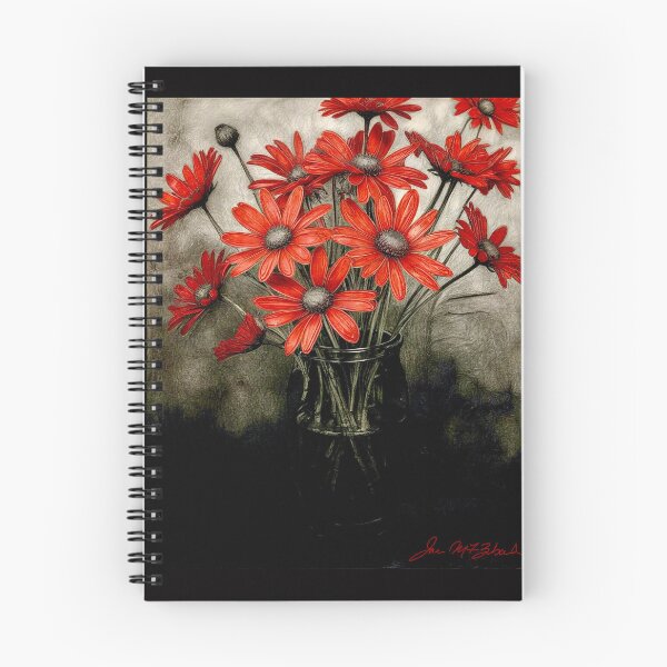 Item preview, Margaritas rojas designed and sold by ©Janis Zroback.