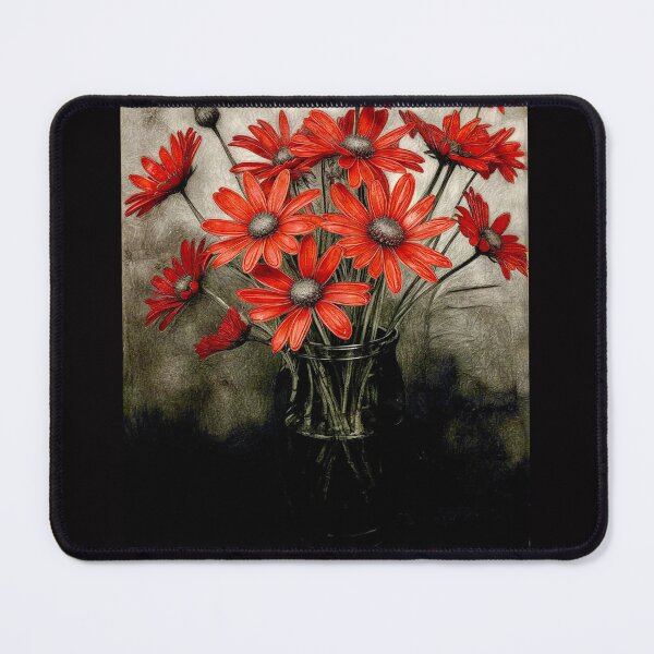 Item preview, Red Daisies designed and sold by ©Janis Zroback.