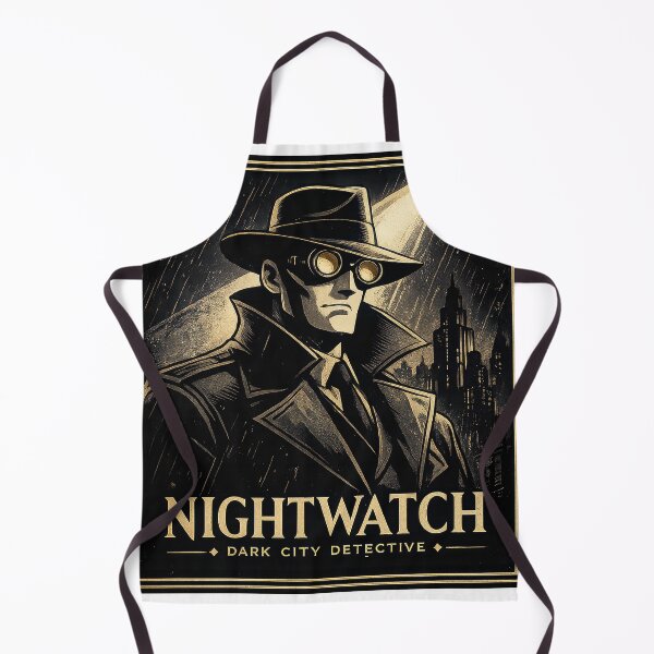 Item preview, Nightwatch Dark City Detective Film Noir Poster designed and sold by TheKaiZenNi.