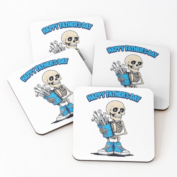 Item preview, Happy Father’s Day Skeleton Mechanic designed and sold by ProWander1.