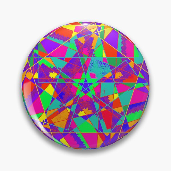 Item preview, Rainbow Colored Star Pattern Op Art designed and sold by RAHKELROYSUM.