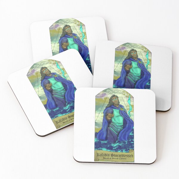 Item preview, Kaladin Stomblessed Herald Stained Glass Window designed and sold by Trifi's Trifles.