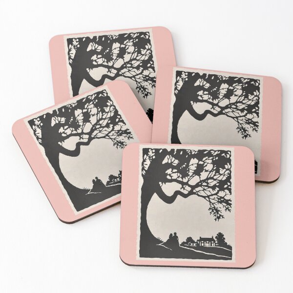 Item preview, Tara Romantic silhouette under the tree designed and sold by PastelWingg.