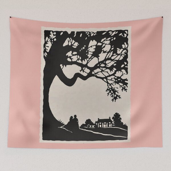 Item preview, Tara Romantic silhouette under the tree designed and sold by PastelWingg.