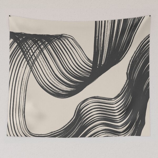 Item preview, Neutral Modern Abstract Line Art designed and sold by NicoleYoungStudio.