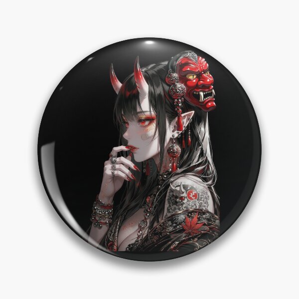 Item preview, Oni Horn Girl (Vol. 2) designed and sold by HexOne.